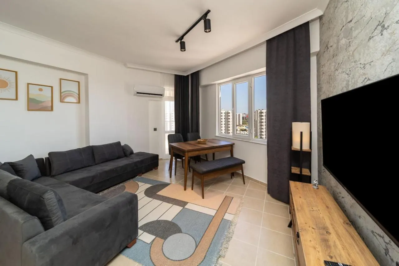 Apartament Sea View Flat With Balcony Near Beach In Aksu Antalya